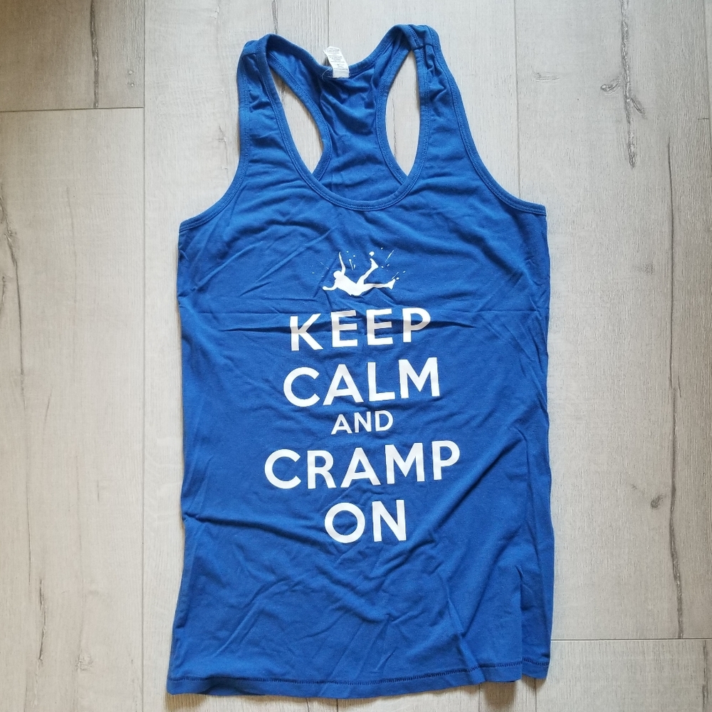 Keep Calm and Cramp On Tank Top